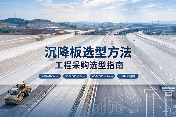 九龙坡区沉降板选择方法