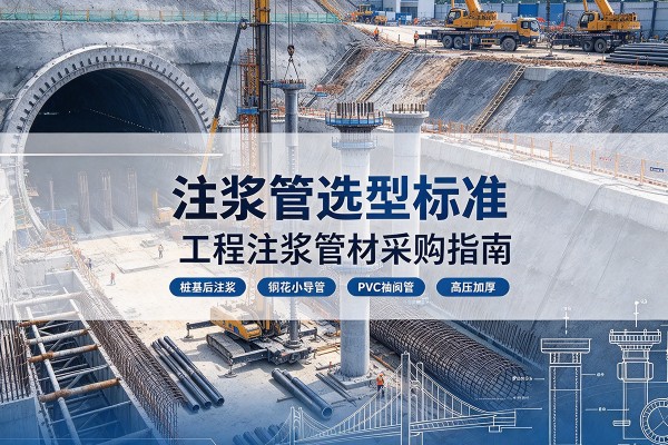 九龙坡区注浆管选型标准