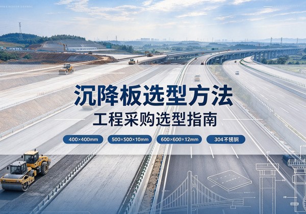 九龙坡区沉降板选择方法